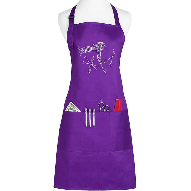 Tablier avec sangle de cou réglable