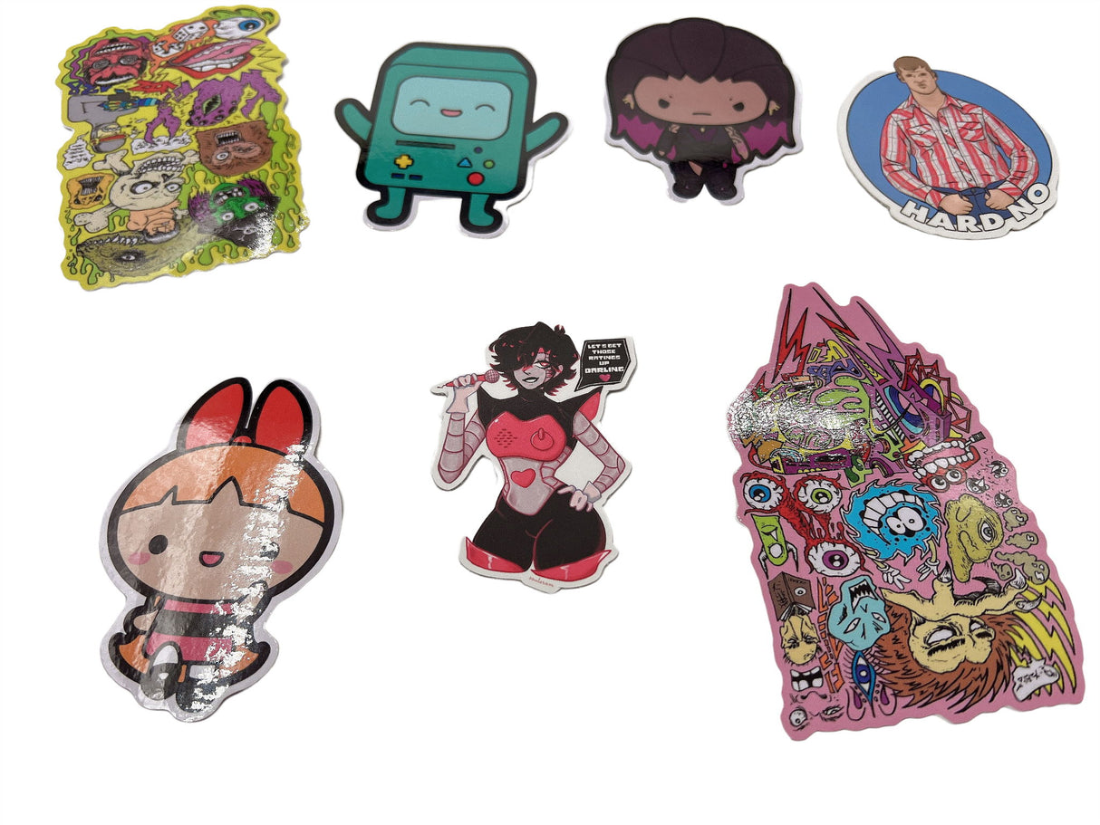 Autocollants découpés