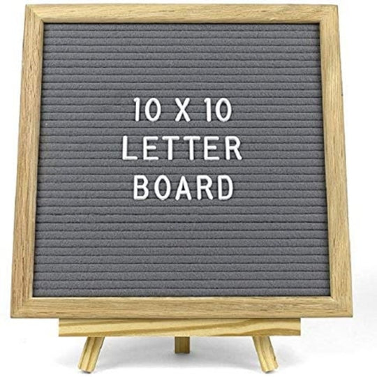 Cadre en bois Cipher avec lettre Boa en plastique