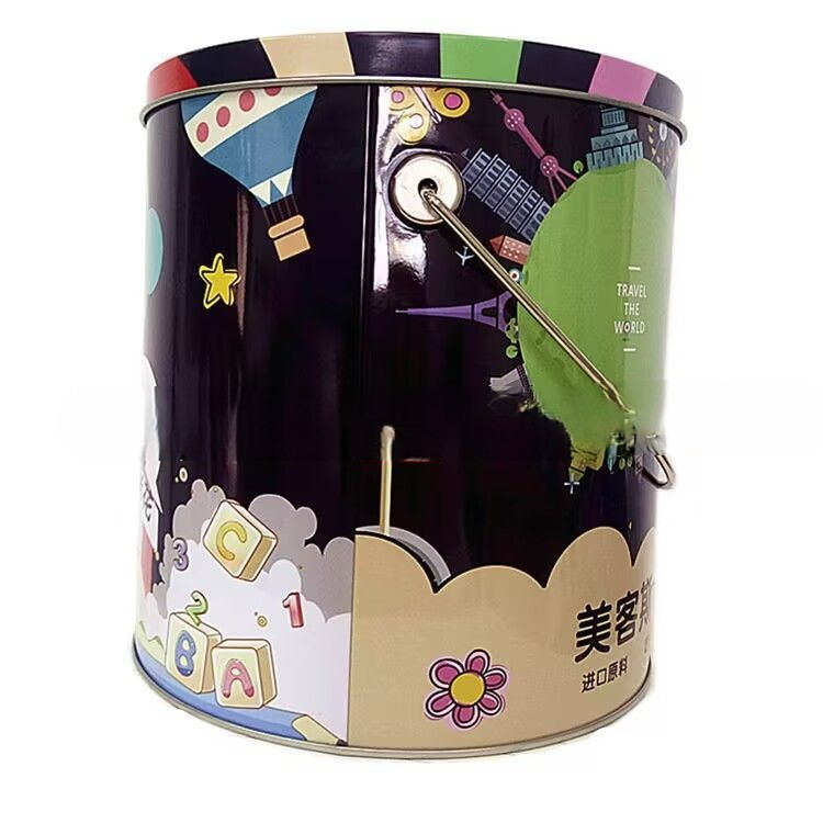 Boîte cadeau de 1 gallon avec maïs soufflé au caramel