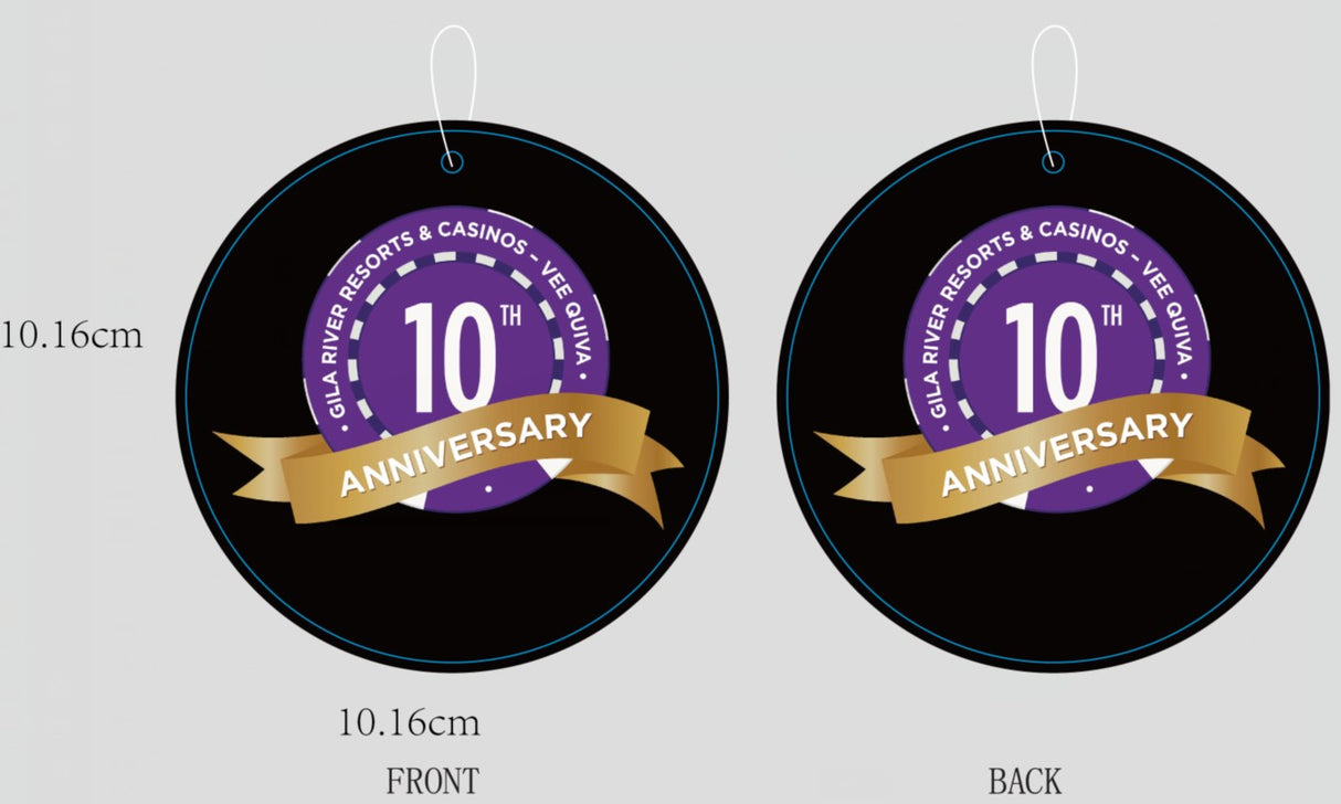 Tranches rondes parfumées