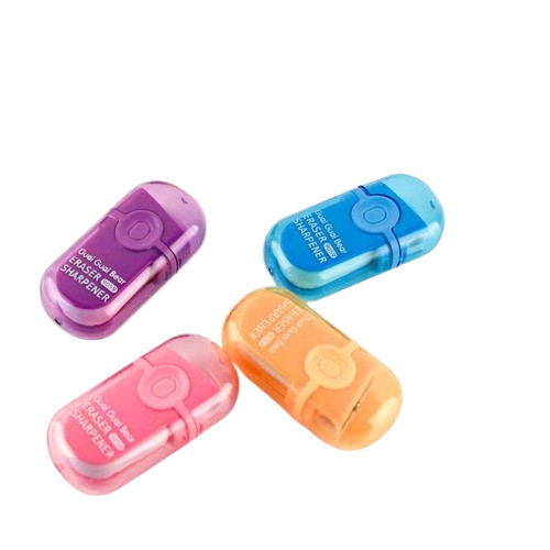 Gomme avec taille-crayon