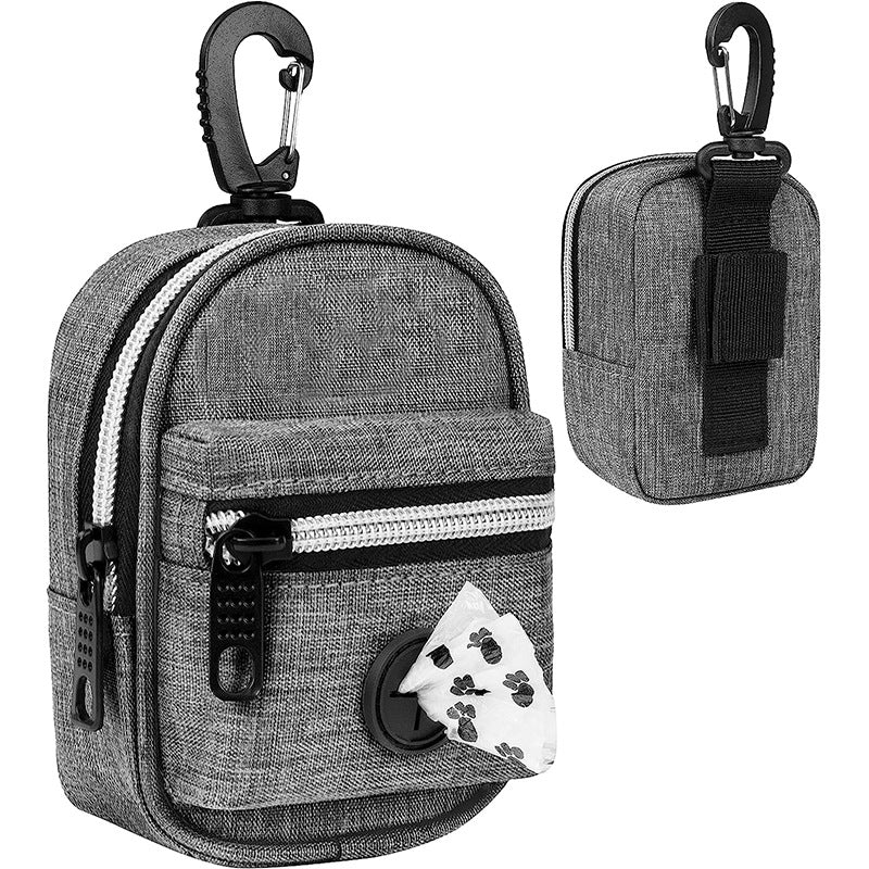 Distributeur de sacs à déjections canines avec clip