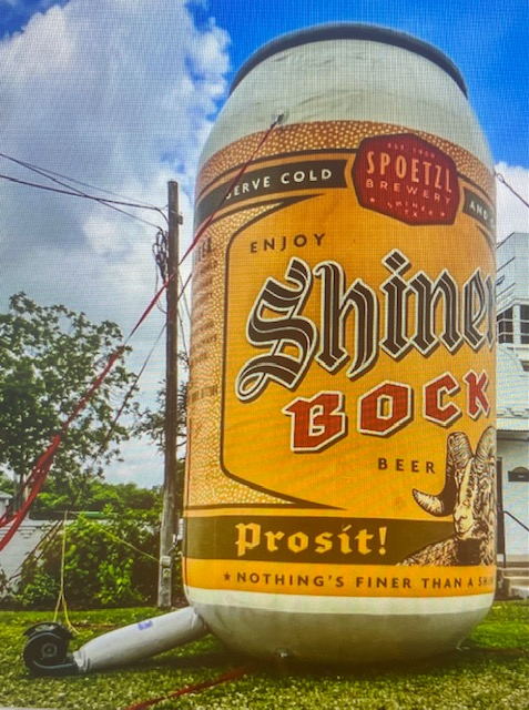 Canette de bière gonflable de 6 pieds