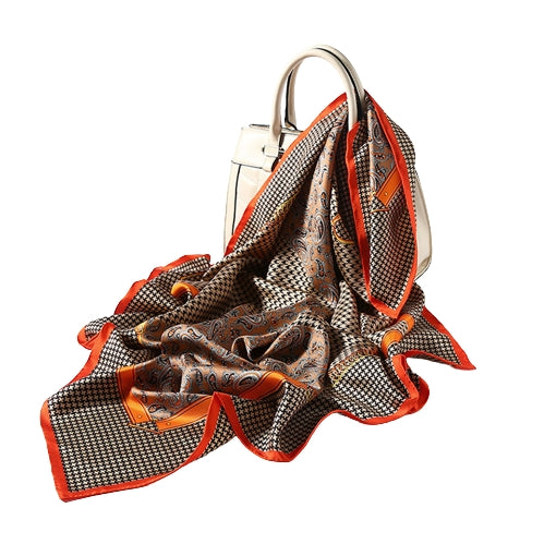 Foulard rectangulaire en soie