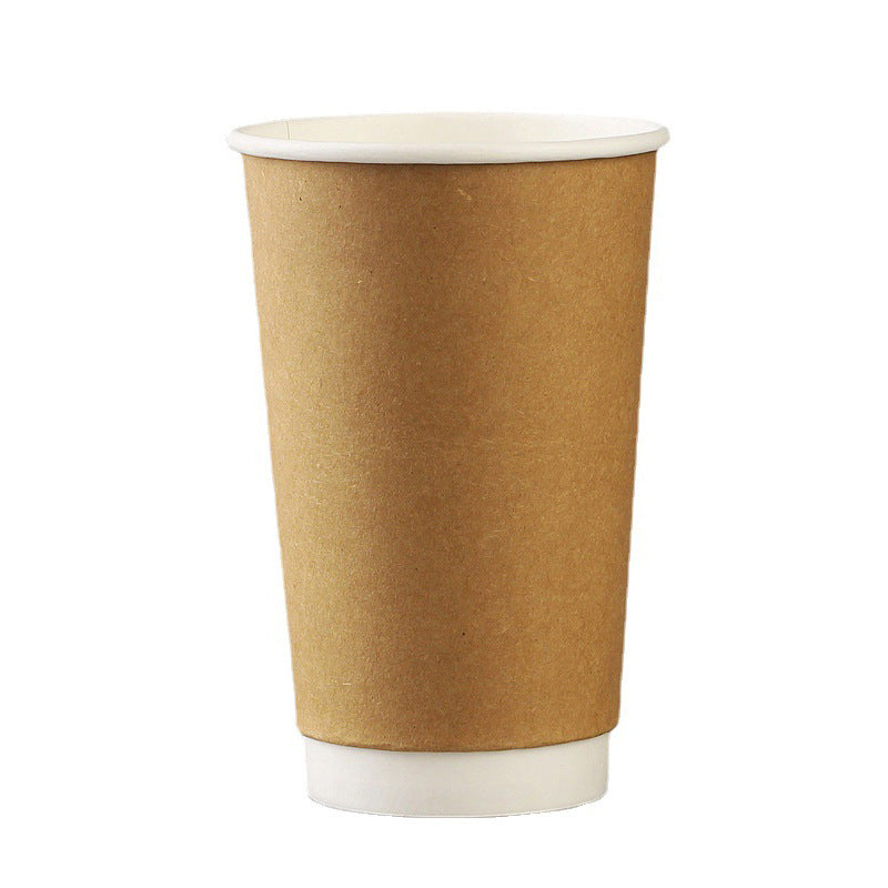 16oz Double Layer Coffee Cup With Lip