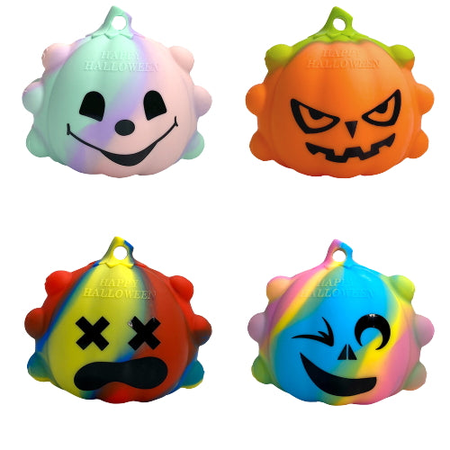 Balle anti-stress Pop Fidget Pumpkin d'Halloween