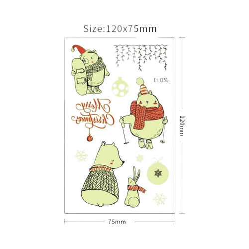 Glow In The Dark Waterproof Tattoo