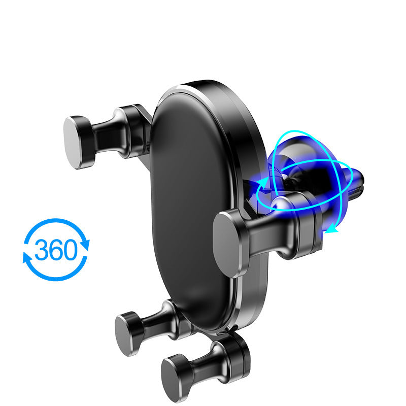 Support de téléphone fixe à quatre coins pour voiture