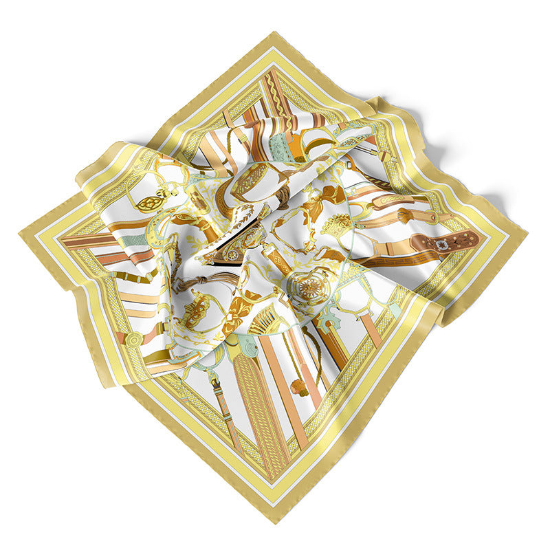 Écharpe en mousseline de satin de 20 pouces