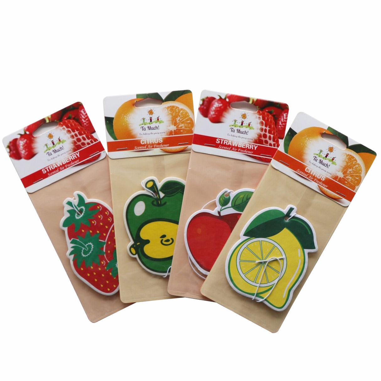 Désodorisant en papier personnalisé avec carte