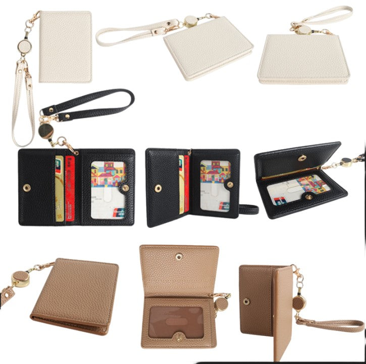 Portefeuille multi-cartes en polyuréthane