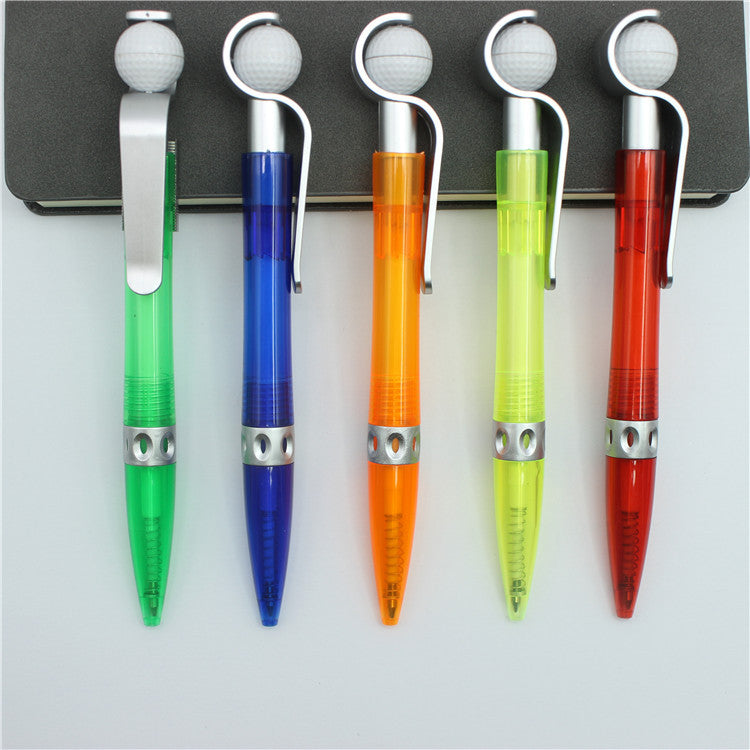 Stylo à bille en forme de balle de golf