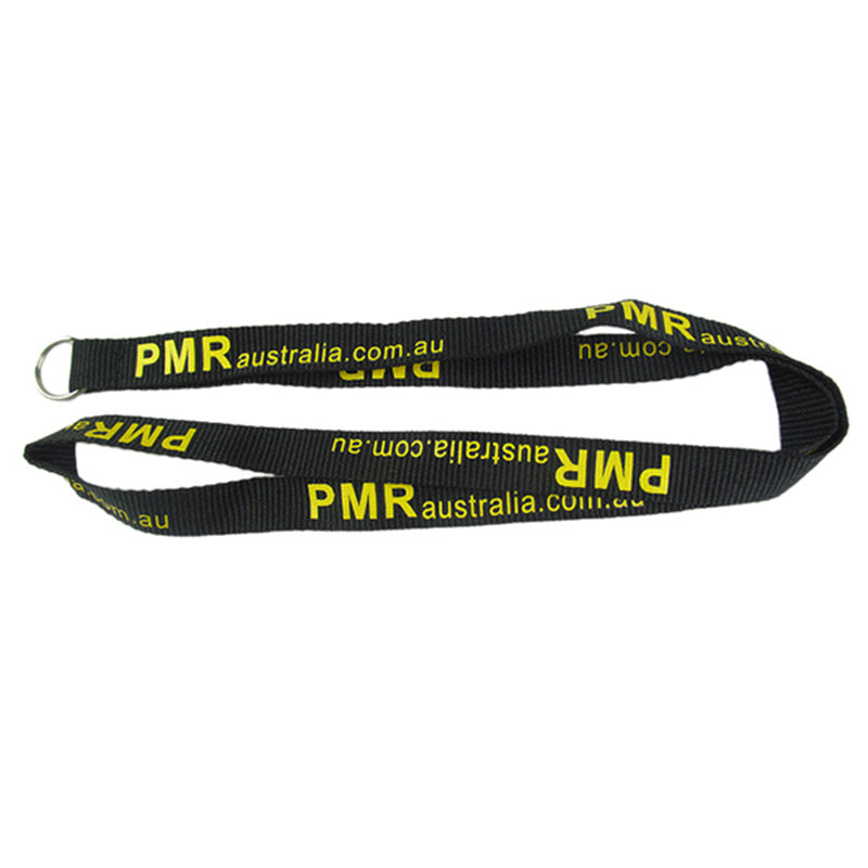 Polyester Lanyard With Metal Key Ring
