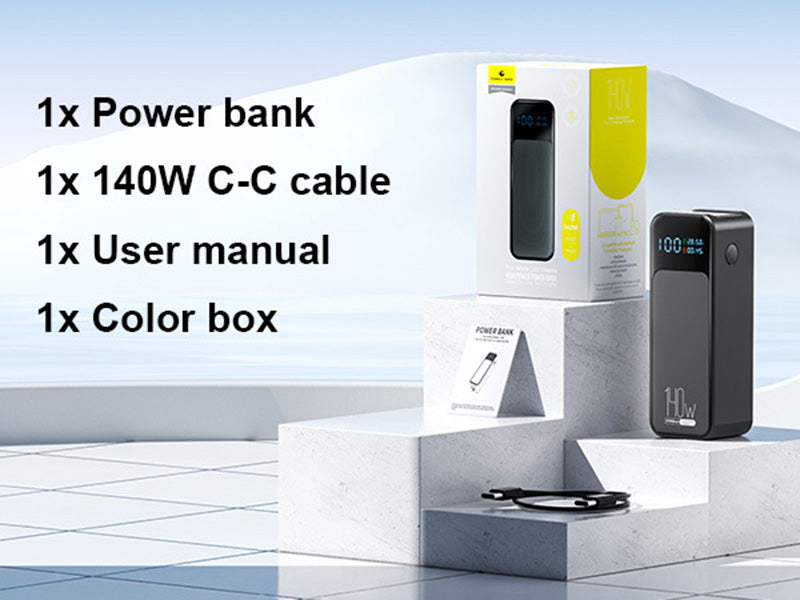 140w 27000 Mah Fast-charge Laptop Power Bank