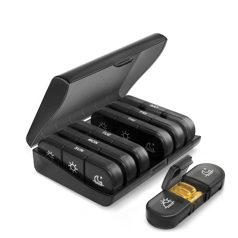 Pilulier hebdomadaire 21 Grids 7 jours