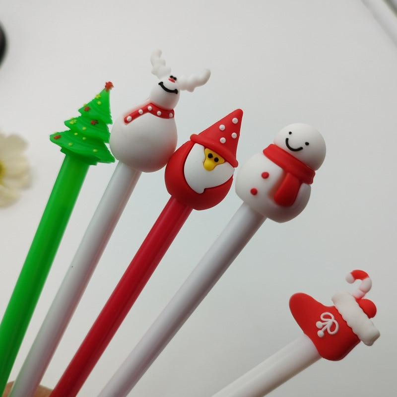 Stylo neutre promotionnel sur le thème de Noël