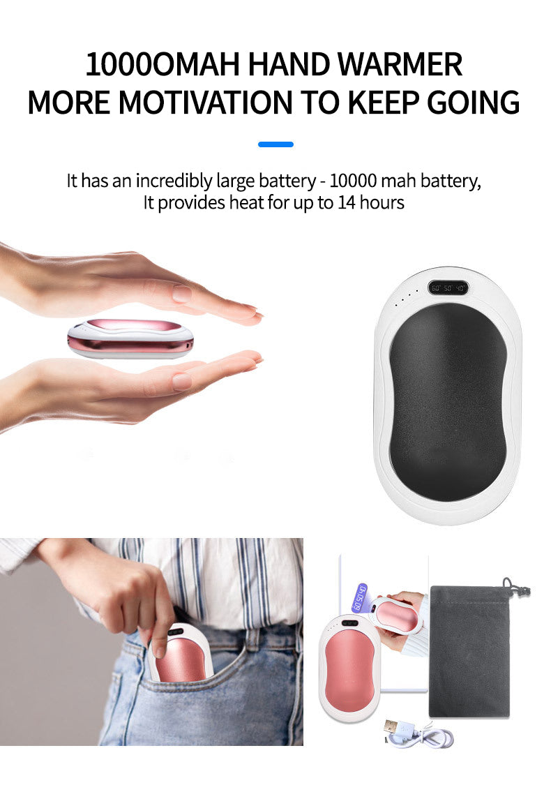 Chauffe-mains Power Bank 10 000 mAh
