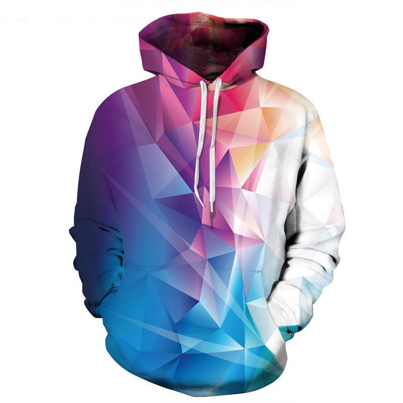 Sweat à capuche imprimé en 3D par sublimation