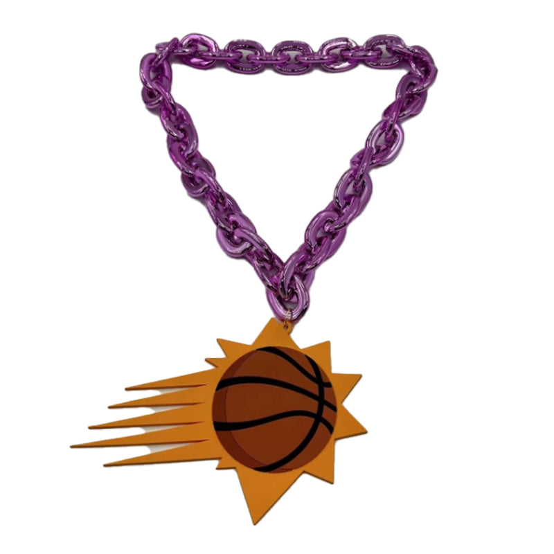 Grand collier avec pendentif de forme personnalisée