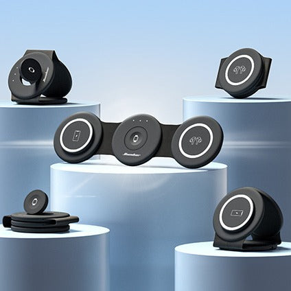 Chargeur de voyage sans fil pliable 18 W