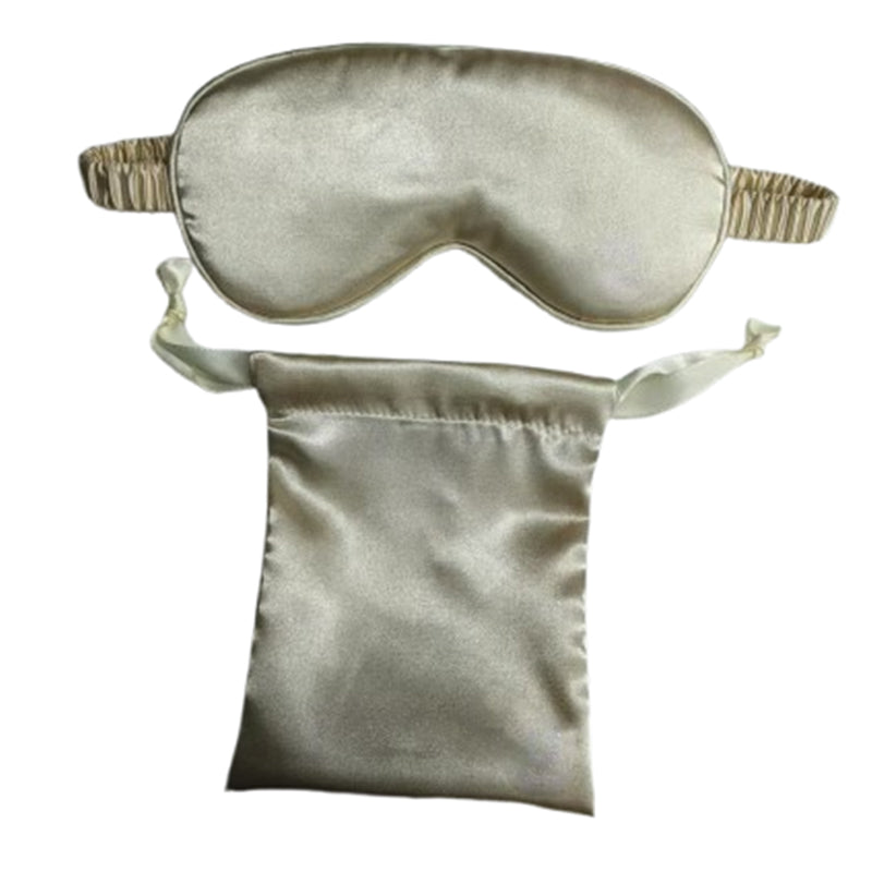 Satin-feel Sleep Mask With Travel Pouch