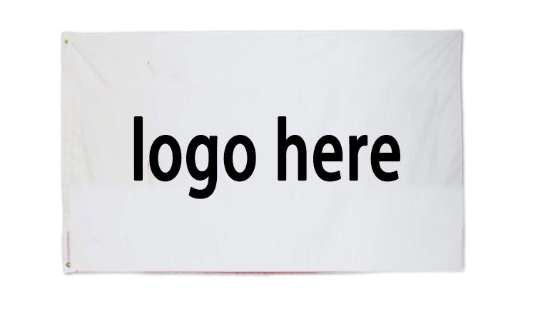 Drapeau brodé extérieur