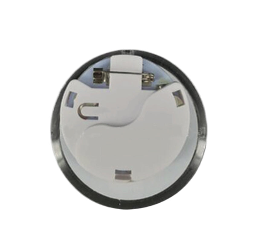 Badge circulaire à LED avec perles