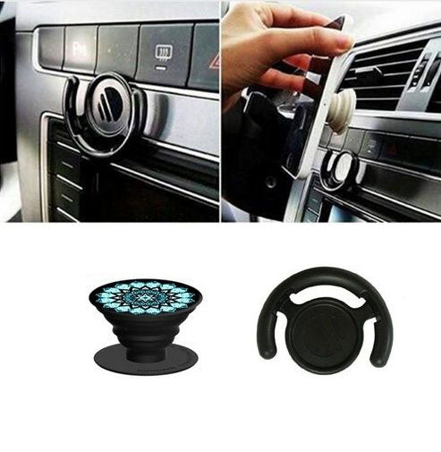 Pop Sockets avec support de chariot à clip