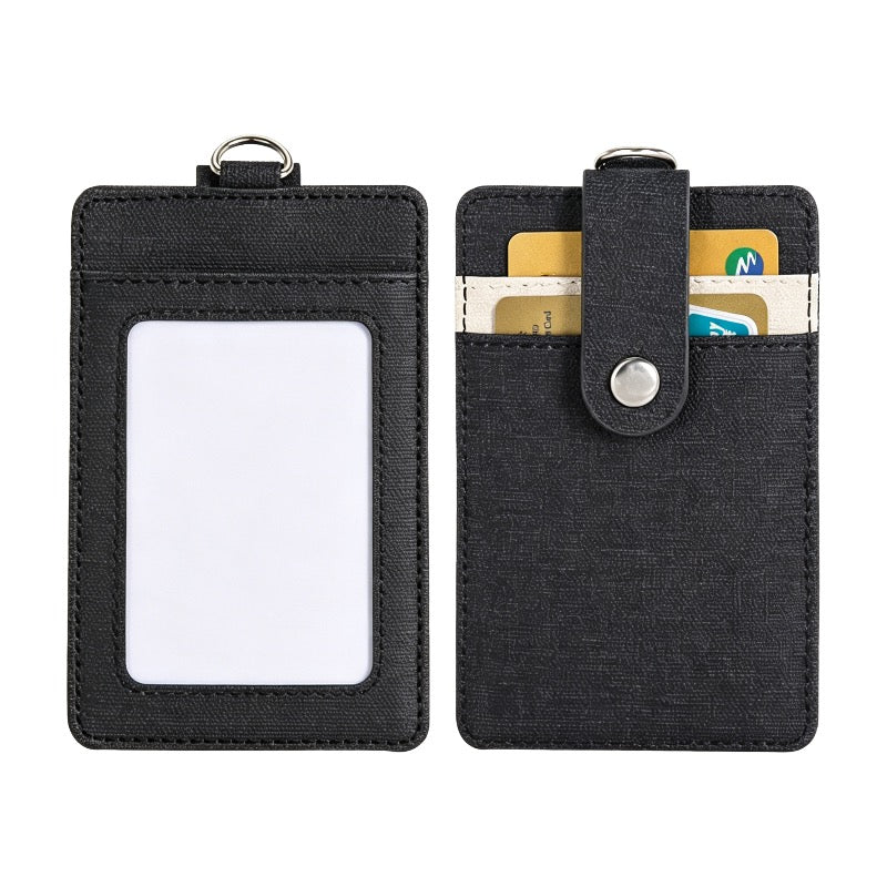 Pu Badge Holder