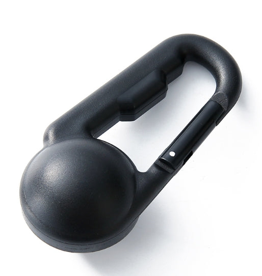 Mousqueton boussole avec thermomètre