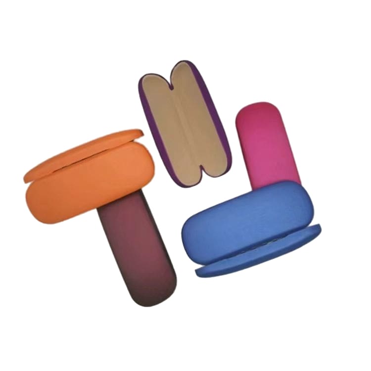 Étui à lunettes circulaire