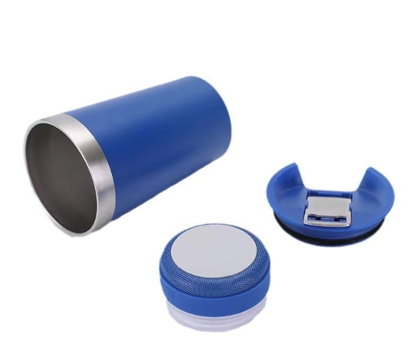 Tasse en acier inoxydable avec haut-parleur Bluetooth