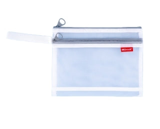 Sac en maille de nylon à fermeture éclair