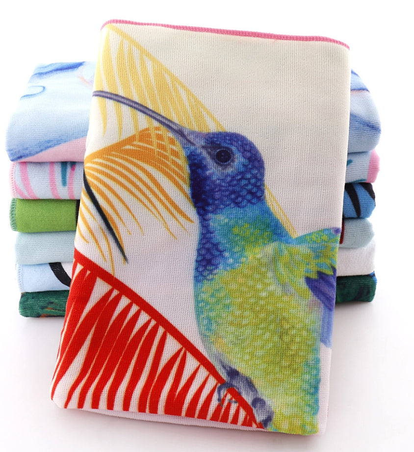 Serviette de voyage absorbante en microfibre