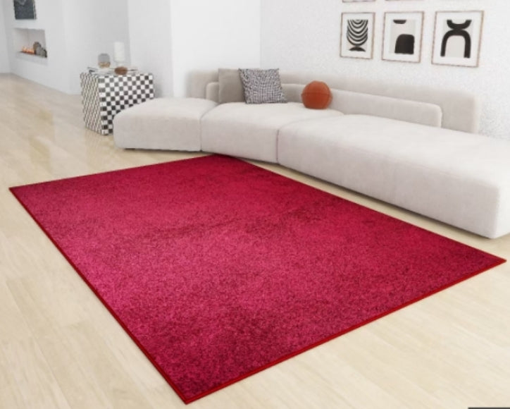 Tapis de sol personnalisé de couleur unie