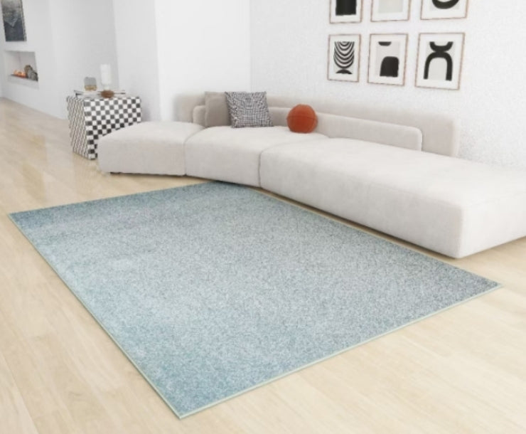 Tapis de sol personnalisé de couleur unie