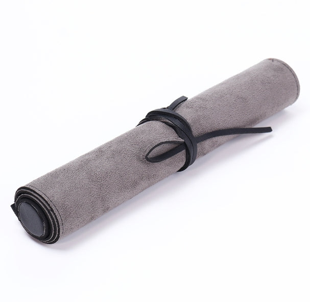 Jeu d'échecs enroulable en daim