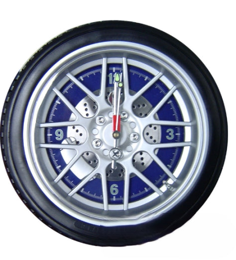 Car Tire Silent Clock