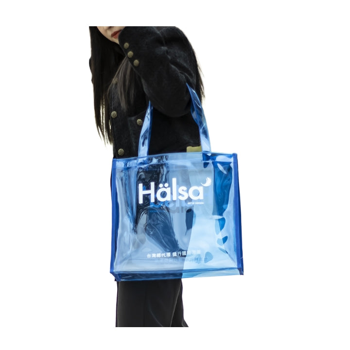 Sac fourre-tout en plastique transparent