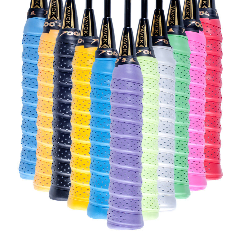 Bandeau anti-transpiration pour poignée de tennis