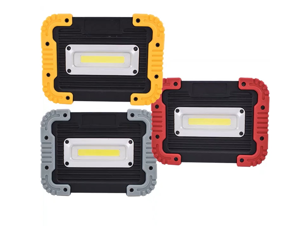 Lampe de travail pivotante rechargeable 10 W