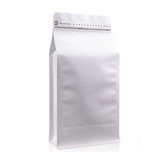 Sachet debout avec huit joints latéraux