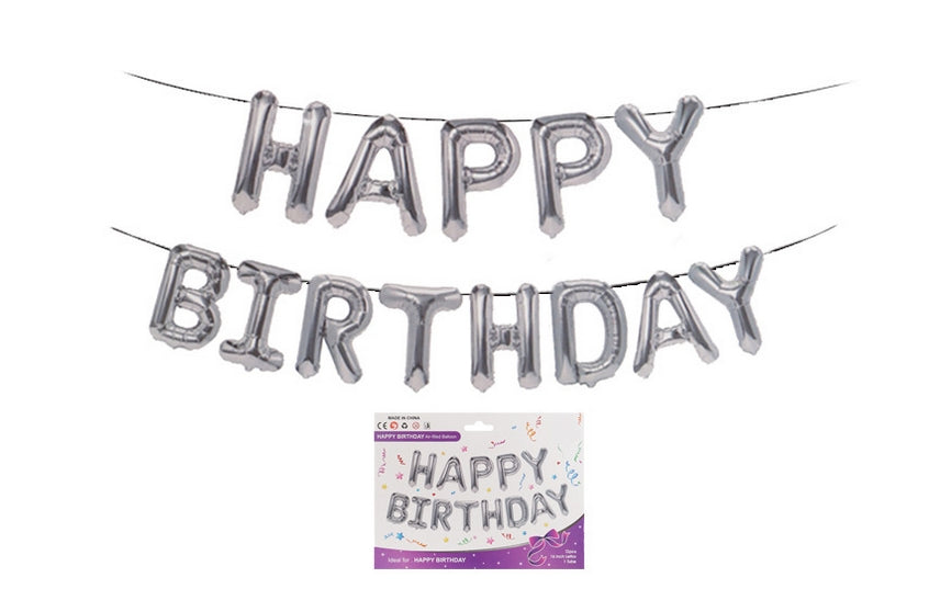 Ensemble de ballons « Joyeux anniversaire » de 16 pouces