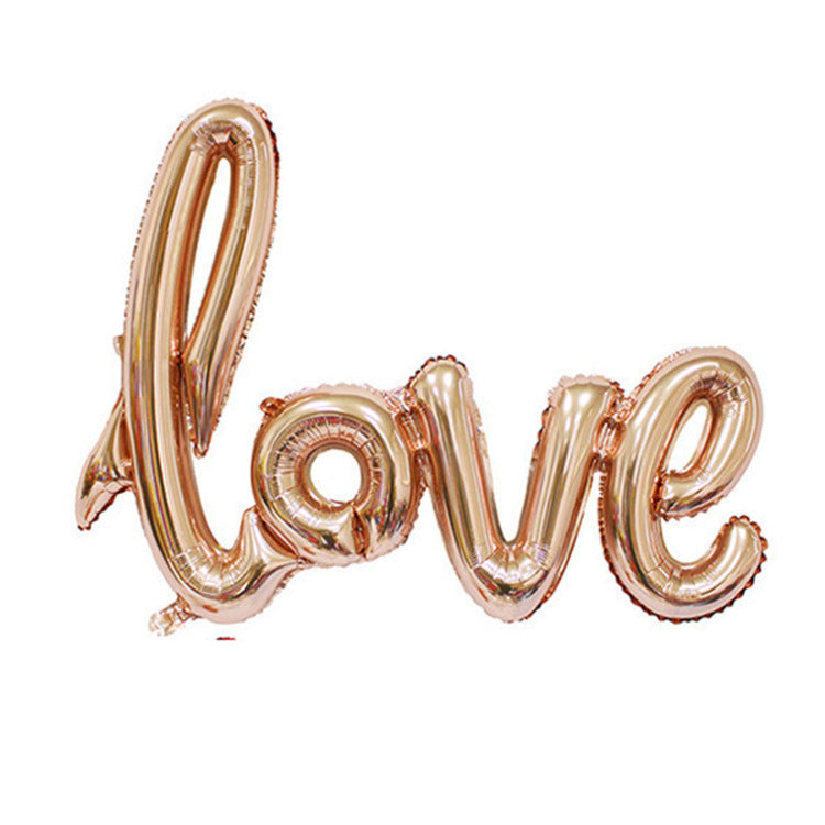 Large One-piece Love Foil Balloon