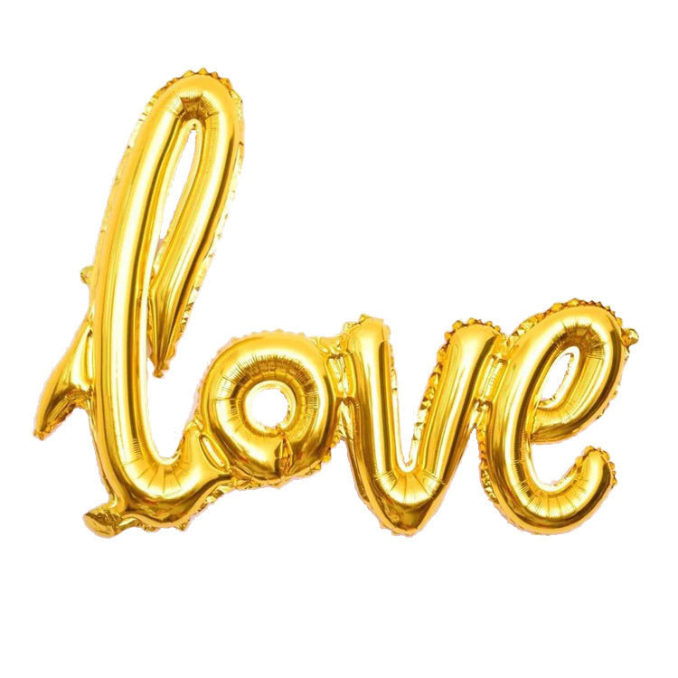 Large One-piece Love Foil Balloon