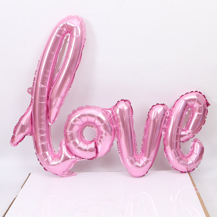 Large One-piece Love Foil Balloon
