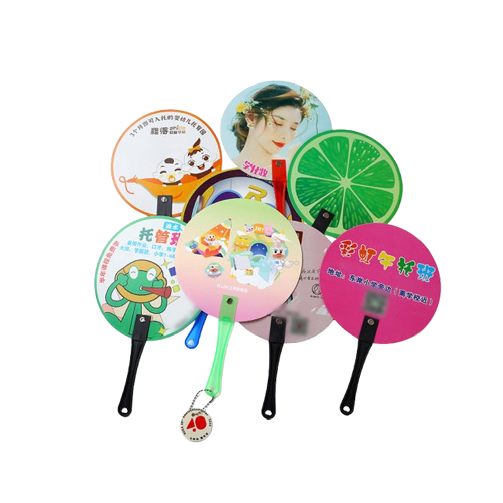 Clear Hand Fan