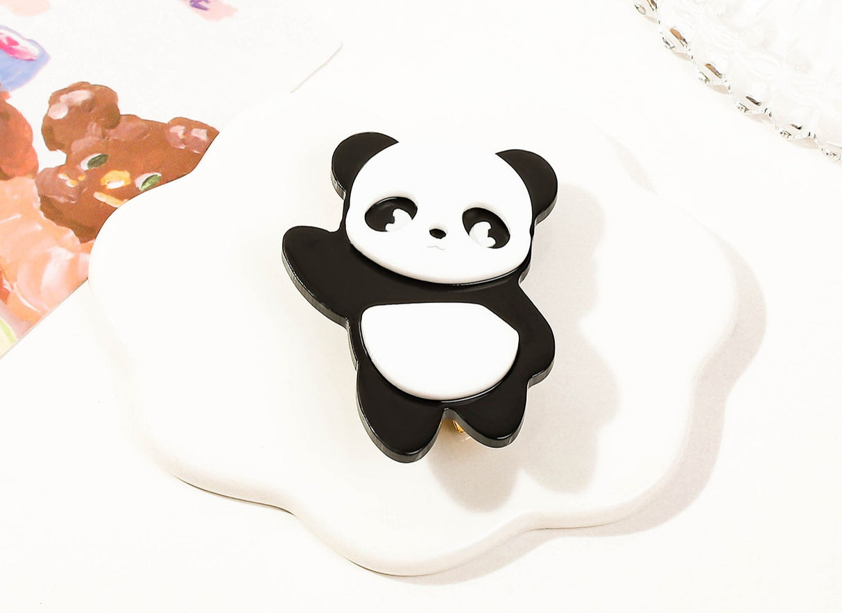 Barrette style panda