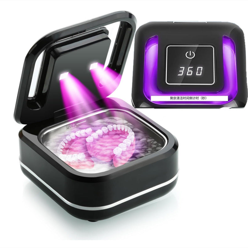 Machine de nettoyage de dispositifs de retenue pour les soins dentaires